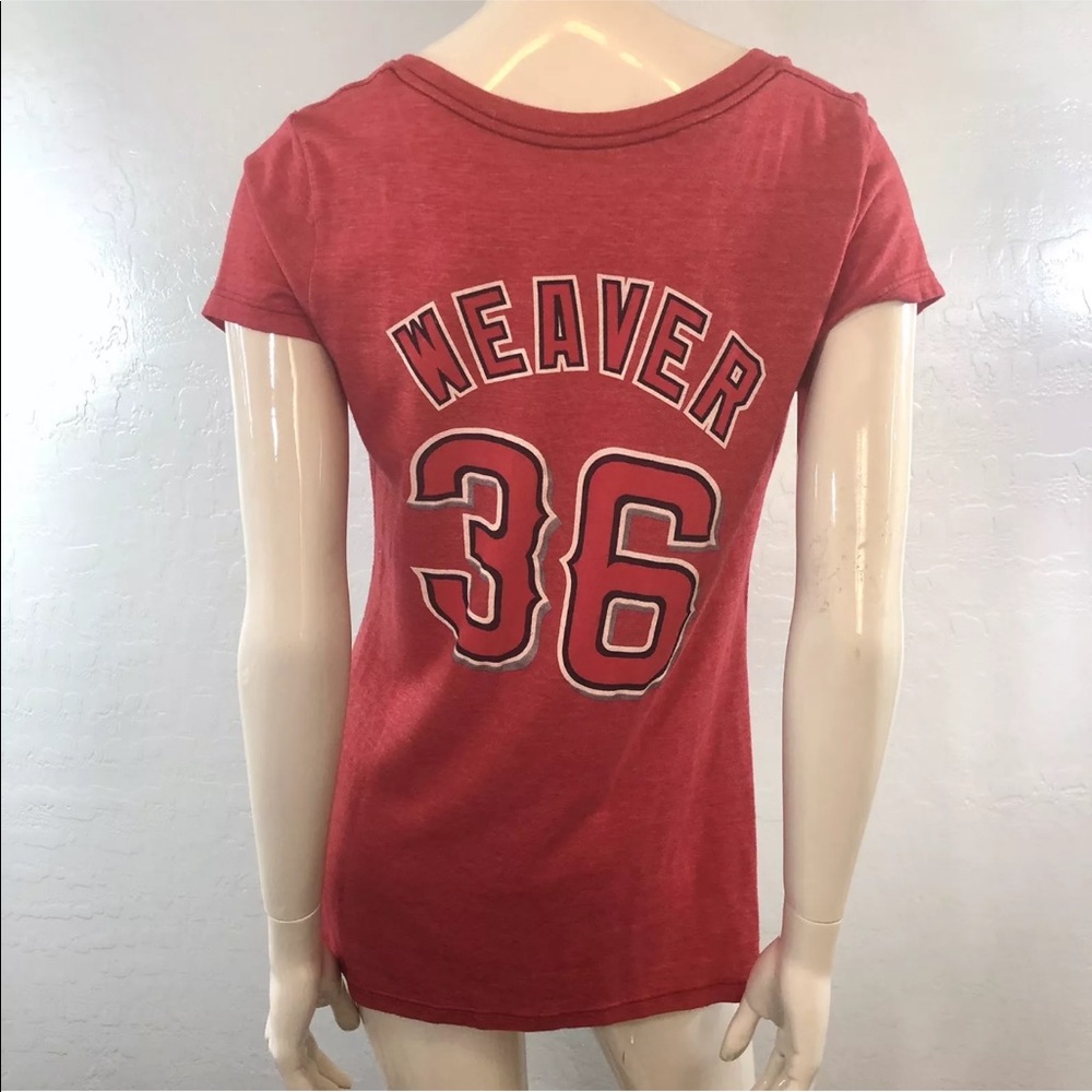 Majestic Threads Angels Baseball Weaver T-shirt